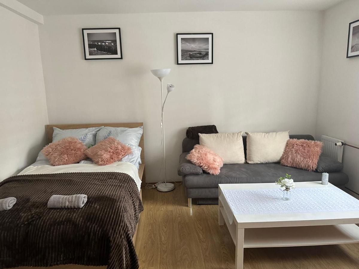 Nadmorski Apartament Nowy Port Gdańsk Kültér fotó